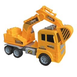 Đồ chơi xe máy xúc công trình bánh đà cho bé nhựa ABS cao cấp bền đẹp 4