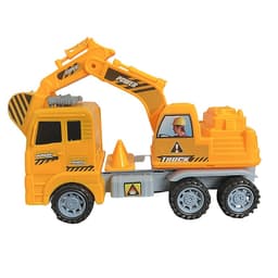 Đồ chơi xe máy xúc công trình bánh đà cho bé nhựa ABS cao cấp bền đẹp 3
