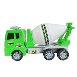 Đồ chơi xe ô tô tải bồn trộn bê tông chạy quán tính chất liệu nhựa ABS an toàn, bền bỉ cho bé 3