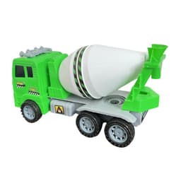 Đồ chơi xe ô tô tải bồn trộn bê tông chạy quán tính chất liệu nhựa ABS an toàn, bền bỉ cho bé 4