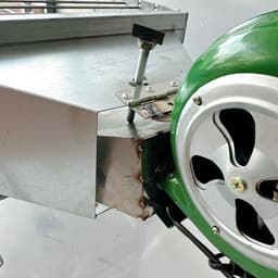 Máy nướng thịt, chả, gà vịt quay tự động 10 xiên THÉP - Có Quạt Thổi - Tặng kèm 2 xiên 3 và 10 xiên đơn INOX 8