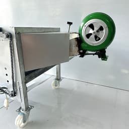 Máy nướng thịt, chả, gà vịt quay tự động 10 xiên THÉP - Có Quạt Thổi - Tặng kèm 2 xiên 3 và 10 xiên đơn INOX 7