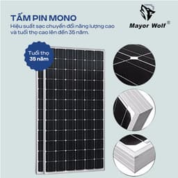Đèn năng lượng mặt trời Mayor Wolf công suất 100w, 200w, 300w, 500w 5