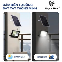 Đèn năng lượng mặt trời Mayor Wolf công suất 100w, 200w, 300w, 500w 3
