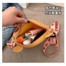 [Lớn, vừa điện thoại] Túi xách silicon đeo chéo chuột lang nước Capybara đựng lì xì thời trang 7
