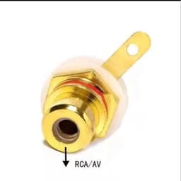 (Giá 1 cặp) Cổng AV / RCA bông sen chân AV chân RCA Phụ kiện âm thanh Diy - 6