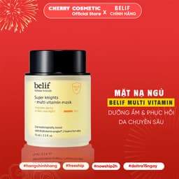 Mặt Nạ Ngủ Sáng Da, Làm Dịu, Chống Lão Hóa Belif Super Knight Multi Vitamin Mask | Skin Lab 1