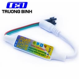 BLE005 ĐIỀU KHIỂN LED FULL MÀU ARGB WS2812B WS2811 UCS1903 NHÁY THEO NHẠC HỖ TRỢ APP VÀ REMOTE 4