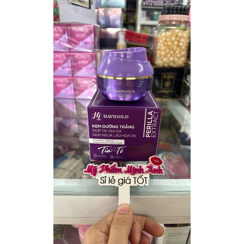 kem havigold dưỡng trắng ngừa lão hoá 30gr (chuẩn hàng) 369k