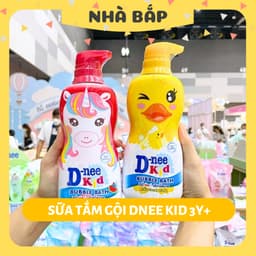 Sữa tắm cho bé Dnee KID hình thú, sữa tắm gội toàn thân Thái cho bé trên 3 tuổi 1