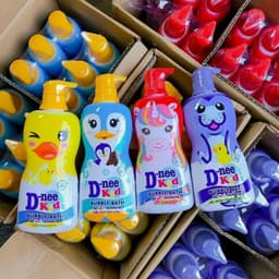 Sữa tắm cho bé Dnee KID hình thú, sữa tắm gội toàn thân Thái cho bé trên 3 tuổi 7