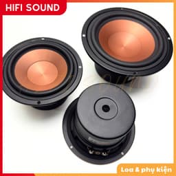 Củ Loa mid bass 4 inch 5,25 inch loa trầm trung trầm loa hifi loa kệ sách gia đình 4