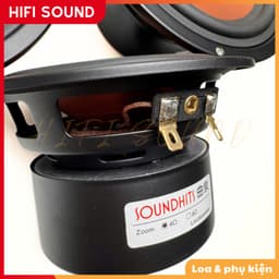 Củ Loa mid bass 4 inch 5,25 inch loa trầm trung trầm loa hifi loa kệ sách gia đình 3