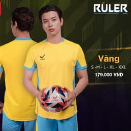 Bộ Quần Áo Đá Bóng Wika Ruler Kết Cấu Vải Mềm Mịn, Thoáng Thí Thấm Hút Tốt 4