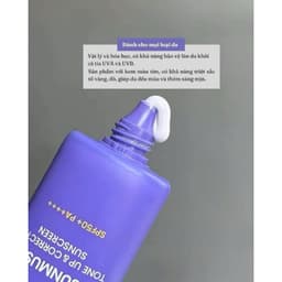 Kem Chống Nắng Beplain Sunmuse Filter SPF 50+ PA++++ Lai Nâng Tone & Hiệu Chỉnh Da 50ml Hàn Quốc 8