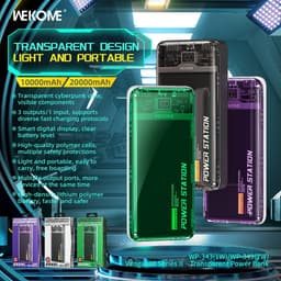 Pin Dự Phòng WEKOME WP-343 10.000mAh/ WP-349 20.000mAh 1