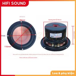 Loa SOUNDHITS SL-403R 4 inch 4omh 40W đến từ HIFISOUND 2