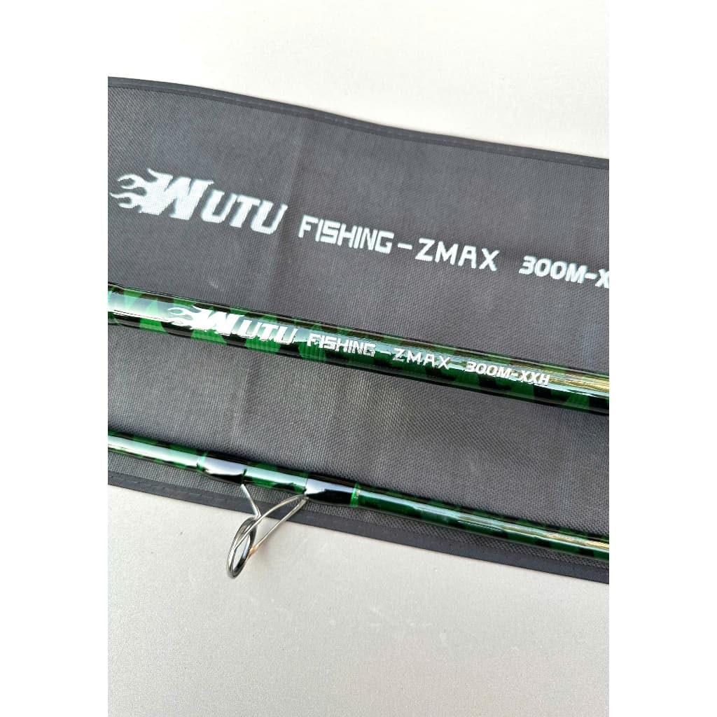 "Cần Câu WuTu Fishing ZMAX XXH - Tặng Cước A25/220m, Độ Cứng Xuất Sắc!"