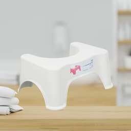 Ghế kê chân toilet inochi thiết kế tư thế hữu ích miếng lót chống trượt Ghế kê chân văn phòng 5