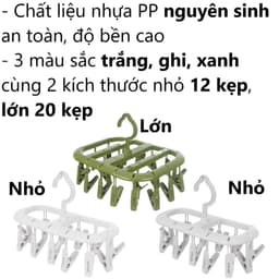 Móc Treo Quần Áo, Móc Phơi Đồ Trẻ Em VIỆT NHẬT 2803/04, Mắc Treo Đồ Gấp Gọn Tiện Dụng - DOMUS 2
