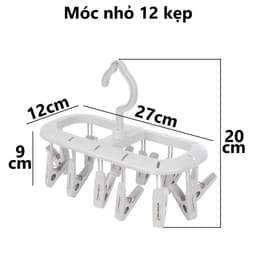 Móc Treo Quần Áo, Móc Phơi Đồ Trẻ Em VIỆT NHẬT 2803/04, Mắc Treo Đồ Gấp Gọn Tiện Dụng - DOMUS 3