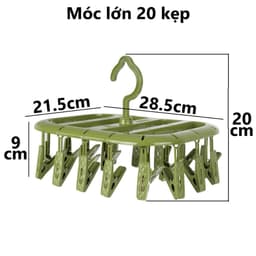 Móc Treo Quần Áo, Móc Phơi Đồ Trẻ Em VIỆT NHẬT 2803/04, Mắc Treo Đồ Gấp Gọn Tiện Dụng - DOMUS 4