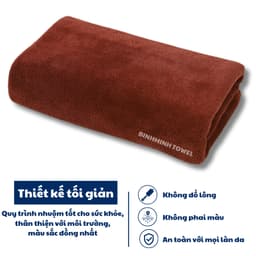 Combo 20 khăn gội đầu quấn đầu loại Dày BinhMinh Towel mềm mịn siêu thấm hút 3