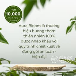 Tinh Dầu Trà Trắng 100ml Aura Bloom Thiên Nhiên Nguyên Chất Nhập Khẩu 6