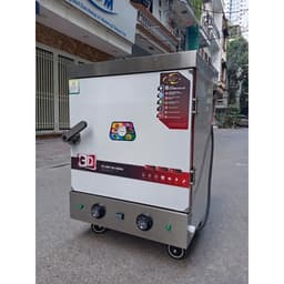 Tủ Cơm Công Nghiệp Inox 304 4-24 Khay Hấp Đa Năng Cho Giò Chả, Xôi, Xúc Xích, Gà Ủ Muối 3