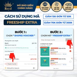 Mũ bảo hiểm 3/4 Royal m139 chính hãng kính âm thời trang cho nam và nữ đi xe máy 8