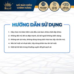 Mũ bảo hiểm 3/4 Royal m139 chính hãng kính âm thời trang cho nam và nữ đi xe máy 9