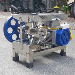 Máy đùn thịt inox 32" đa năng, 3.0KW - nghiền xương, cua, cá dễ dàng! 3