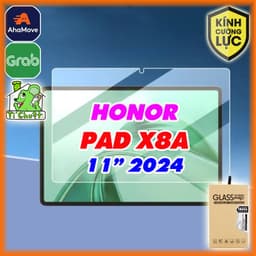 [Ảnh Thật] Kính CL MTB HONOR PAD X8a 11" 2024 Cường Lực 2.5D-9H-0.26mm 1