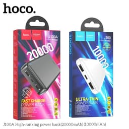 Pin Dự Phòng Hoco J100A 20.000mh và J100 10.000mh 1