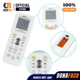 Remote máy lạnh đa năng K-1028E 1000 In 1 (Universal) chính hãng bảo hành 24 tháng 8