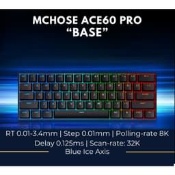 [HD Gear Store] Bàn phím cơ gaming Mchose Ace60, ACE68, Ace68 V2 | Rapid Trigger | 1000hz | 8000hz 3
