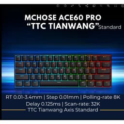[HD Gear Store] Bàn phím cơ gaming Mchose Ace60, ACE68, Ace68 V2 | Rapid Trigger | 1000hz | 8000hz 6