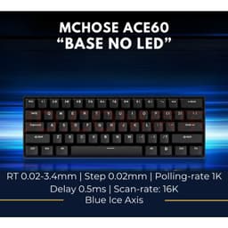 [HD Gear Store] Bàn phím cơ gaming Mchose Ace60, ACE68, Ace68 V2 | Rapid Trigger | 1000hz | 8000hz 2