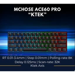 [HD Gear Store] Bàn phím cơ gaming Mchose Ace60, ACE68, Ace68 V2 | Rapid Trigger | 1000hz | 8000hz 4