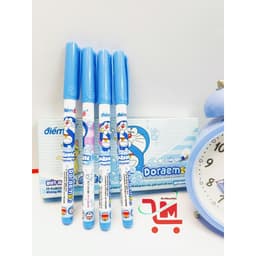 Hộp 10 Cây Bút Lông Kim - Bút Mực Nước Điểm 10 Doraemon TP-FL08/DO-CHUYENSIVANPHONGPHAM, Hàng Thiên Long Chính Hãng 2
