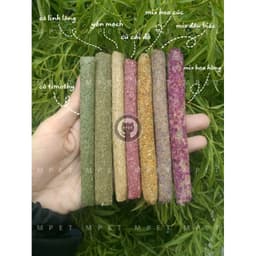 🌸THANH CỎ NÉN MÀI RĂNG cho hamster, chuột lang, nhím, thỏ🌸 1