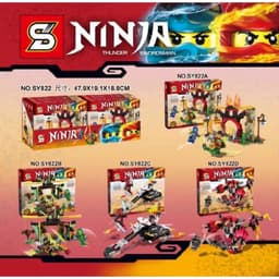 Đồ chơi lắp ráp Ninjago Minifigues NO.Sy520 - 822 - 818 1