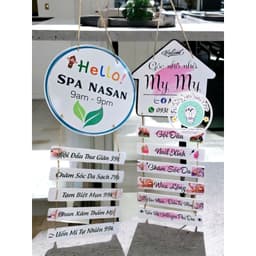 Biển treo cửa, decor theo yêu cầu, kích thước đa dạng 3