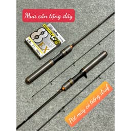 "Cần Câu UL siêu dẻo đặc biệt với Pát Máy vặn có tiếng Drag, tặng 1 cuộn dây PE x8 150m!" 1