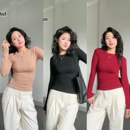 Áo thun giữ nhiệt dài tay siêu co giãn chất thun giấy dày dặn mịn mềm m660 4