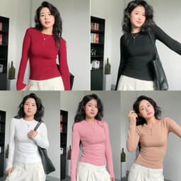 Áo thun giữ nhiệt dài tay siêu co giãn chất thun giấy dày dặn mịn mềm m660 2