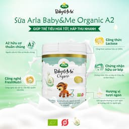 [ CHÍNH HÃNG] Sữa Arla Baby&Me HMO / Organic A2 Cao Cấp nhập khẩu từ Đan Mạch sẽ 8