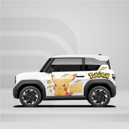 [HỎA TỐC] Sticker Tem Dán Decal Xe VF3 Hình Pokemon In Hình Theo Yêu Cầu IB Shop Temxe.Net 1