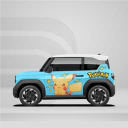 [HỎA TỐC] Sticker Tem Dán Decal Xe VF3 Hình Pokemon In Hình Theo Yêu Cầu IB Shop Temxe.Net 3