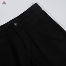 [ẨN] Quần Đùi Kaki Nữ GENVIET JEANS Vải Thô Cạp Cao Dáng A Hiện Đại, Quần Đùi Thô Nữ Dáng Suông Trẻ Trun 8723 3